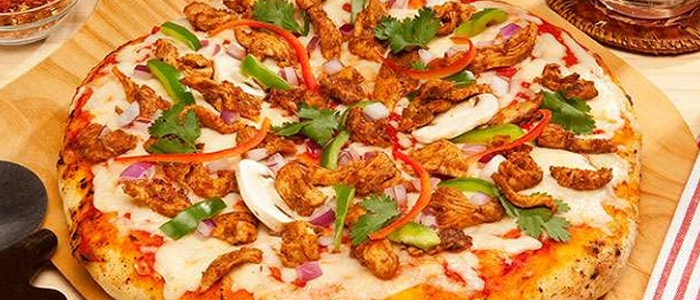 Chicken Tikka Pizza  Large 