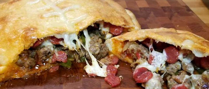 Meat Treat Calzone 