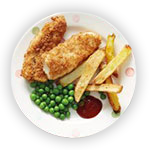 Fish Fingers & Chips 